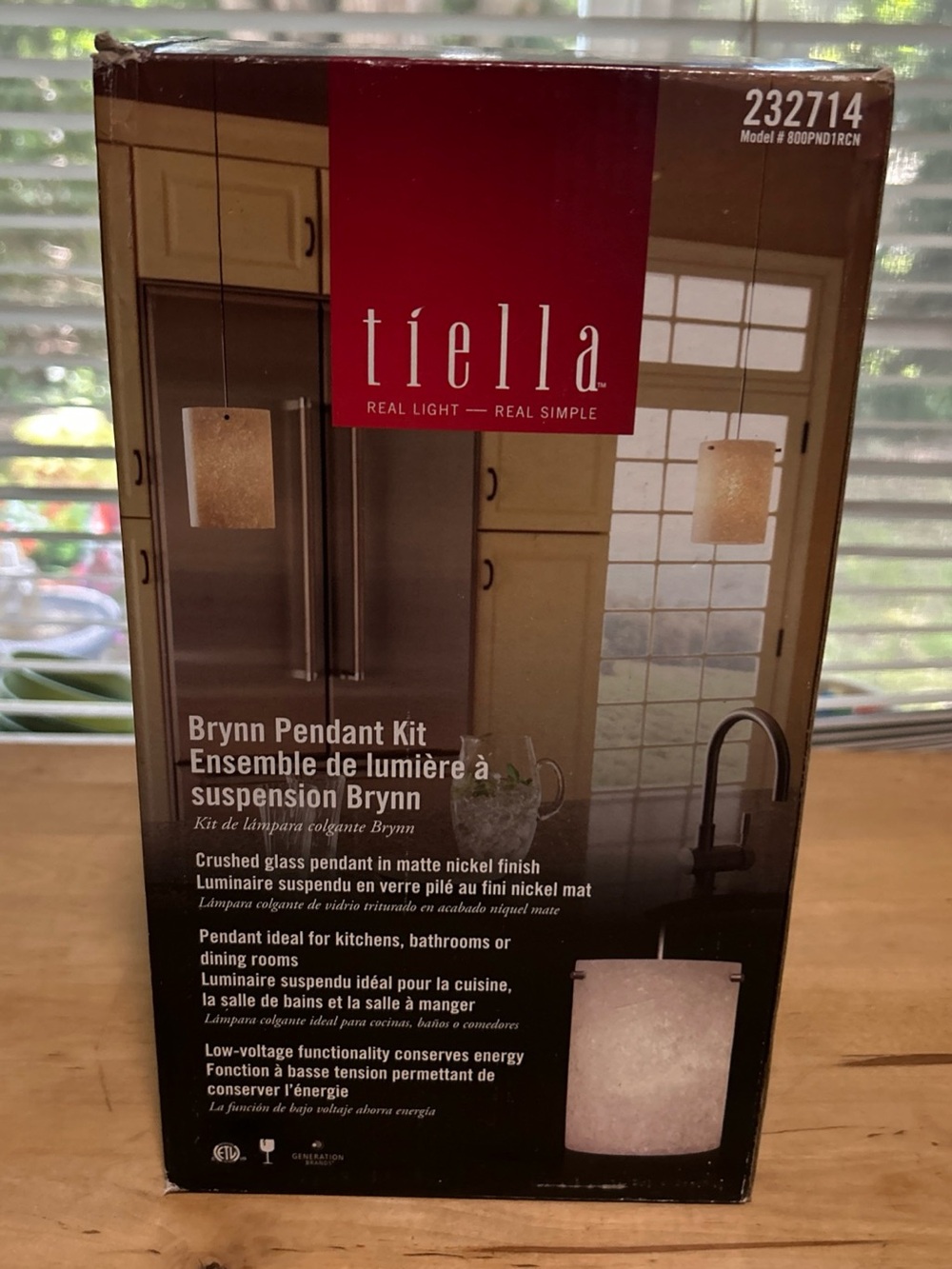 Tiella Pendant Light With Etched White Glass Shade In Matte Nickel Finish 232714